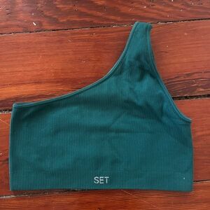 SET ACTIVE SCULPTFLEX® RIBBED ONE SHOULDER MOJITO